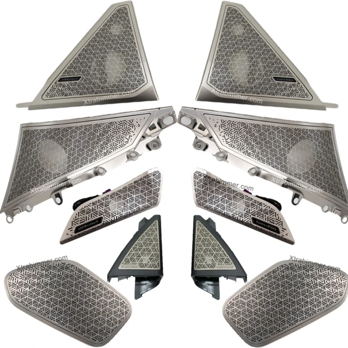 Ambient Light Speaker Cover for BMW 5 Series G60, Crystal Ambient Light For BMW 5 Series G60 Rear Door - Image 5