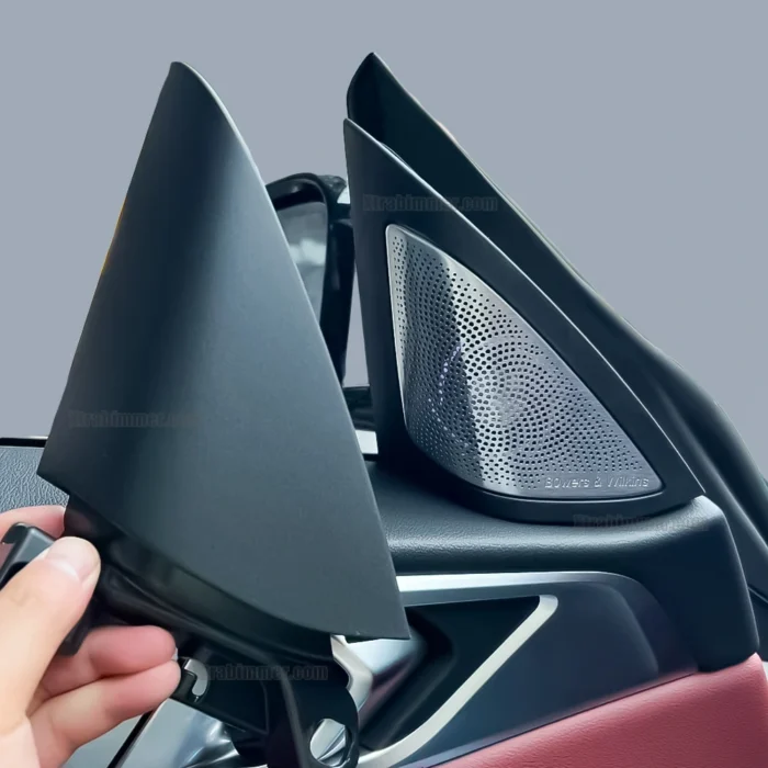 Interior Luminous Kit A-pillar Car Accessories Speaker Cover For BMW 4 Series G22 G23 G26 - Image 4