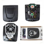 LED Lifting Center Speaker Ambient light For BMW X3 X4 G01 G02 Glow Horn Audio Cover