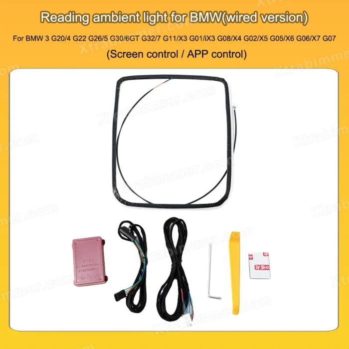 11 Colors Reading light for BMW 3 4 5 6 7series X3 iX3 X4 X5 X6 X7 - Image 3