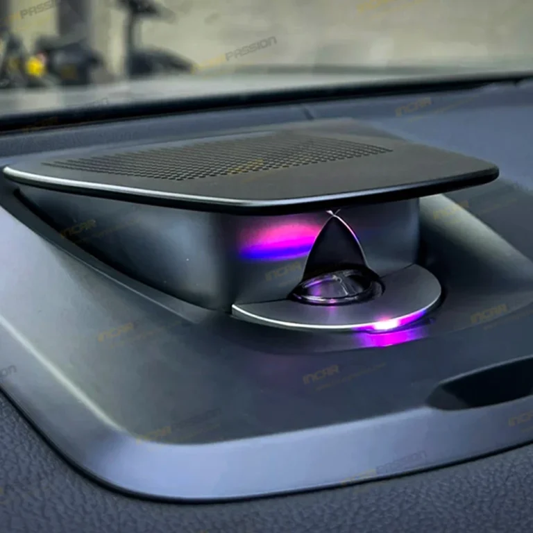 LED Lifting Center Speaker Ambient light For BMW X3 X4 G01 G02 Glow Horn Audio Cover