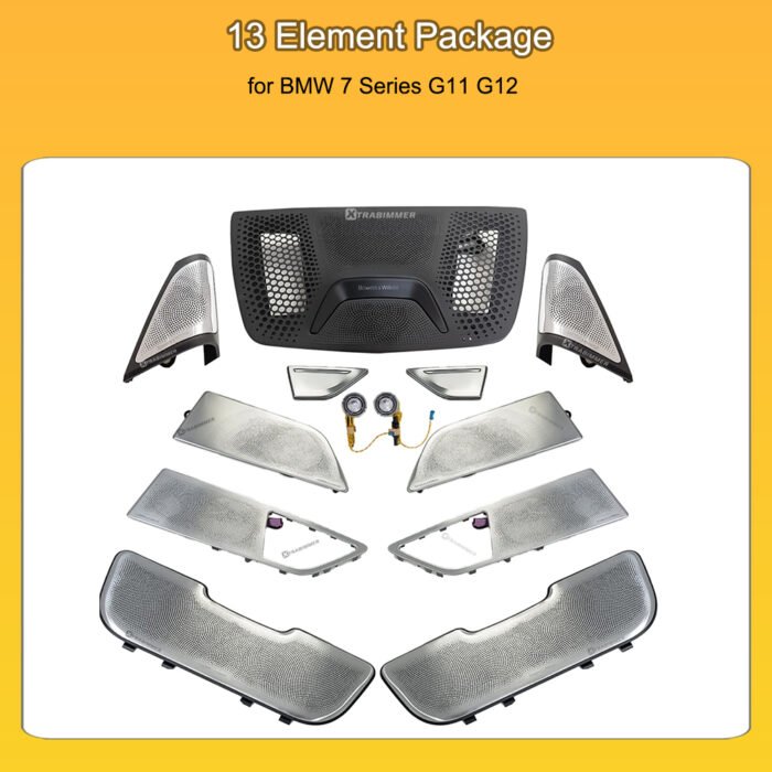 LED Ambient Light Speaker Cover for BMW 7 Series G11 G12 - Image 2