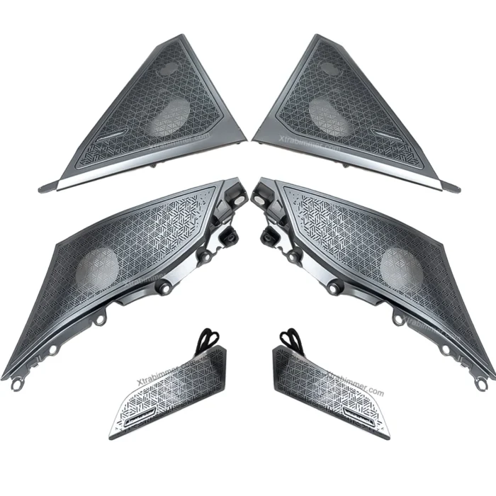 Ambient Light Speaker Cover for BMW 5 Series G60, Crystal Ambient Light For BMW 5 Series G60 Rear Door - Image 6