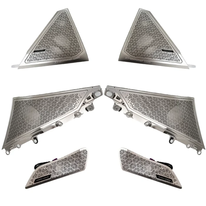 Ambient Light Speaker Cover for BMW 5 Series G60, Crystal Ambient Light For BMW 5 Series G60 Rear Door - Image 3