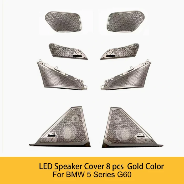 LED Speaker Cover for BMW 5 Series G60 — OEM Ambient Light Trim - Image 12