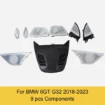 LED Speaker Cover for BMW 5 6GT G32, Illuminate Ambient Light Speaker Grille - Image 3