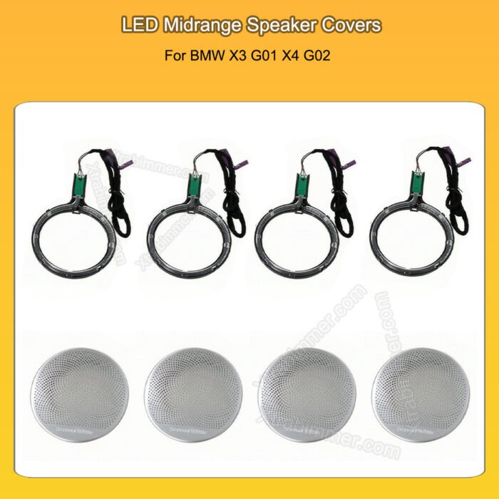 BMW X3 G01 X4 G02 LED Ambient Light Speaker Covers
