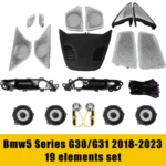 LED Tweeter Cover for BMW 5 Series G30/G31 Light Speaker Grille - Image 2