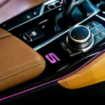 Center Console Saddle Light For BMW 5 Series G30/G31 2018-2023