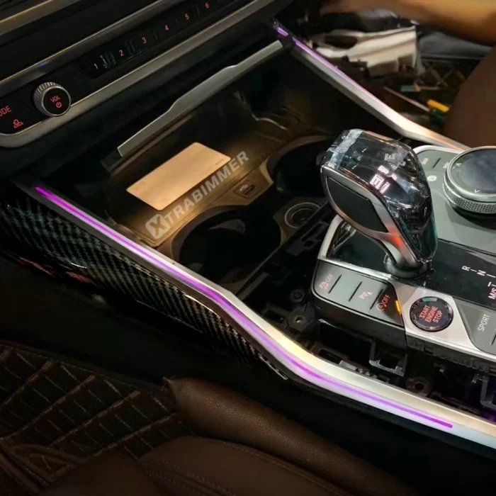 Crystal Center Console Saddle ambient Light For BMW 2/3/4/i3/i4 - Image 8