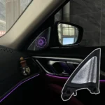 Interior Luminous Kit A-pillar Car Accessories Speaker Cover For BMW 4 Series G22 G23 G26