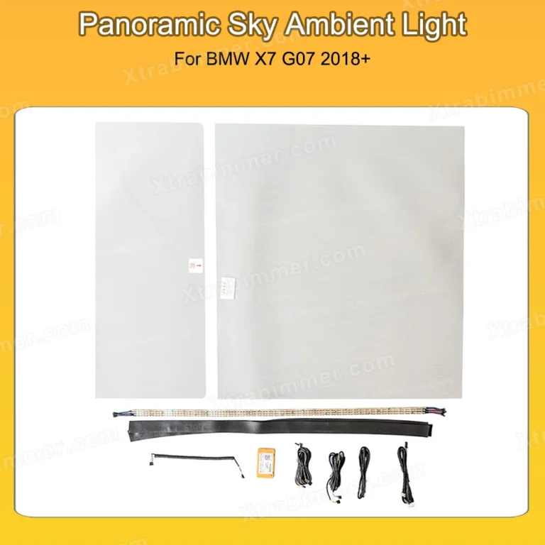 BMW X7 G07 Sky Lounge OEM Roof Window Led Ambient Lighting