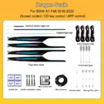 BMW X1 F48 OEM Design Symphony Ambient Light ,Interior Lighting Upgrade - Image 4