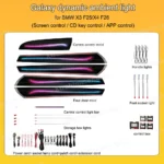 Galaxy Dynamic Ambient Light for BMW X3 F25 & X4 F26 – OEM Style Interior Lighting Upgrade