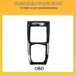 Crystal Center Console Saddle Light For BMW New X3 X4 G01 G02 - Image 6