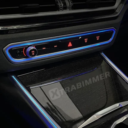center-console-button-frame-ambeint-light-for-bmw-3-4-series-g20-g22-g26-x5-x6