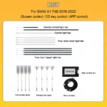 BMW X1 F48 OEM Design Symphony Ambient Light ,Interior Lighting Upgrade - Image 5