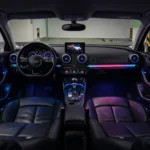 Audi A3 8V 2014-2020 Dynamic Active Ambient Light and LED Air Vent,Dragon Scales Style