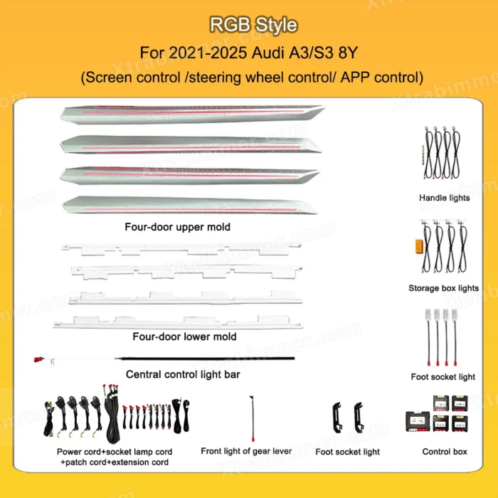 oem-design-dynamic-led-ambient-light-for-audi-a3-s3-8y-center-console-air-vent-lighting