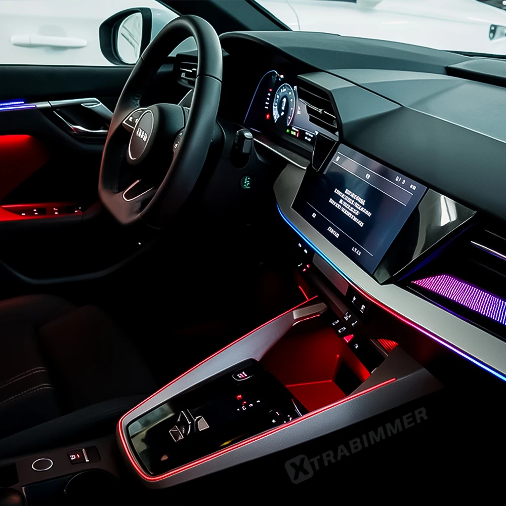 main33433222 oem-design-dynamic-led-ambient-light-for-audi-a3-s3-8y-center-console-air-vent-lighting