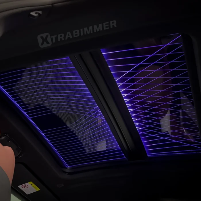 OEM design panoramic sky ambient lighting for BMW X6 G06 interior