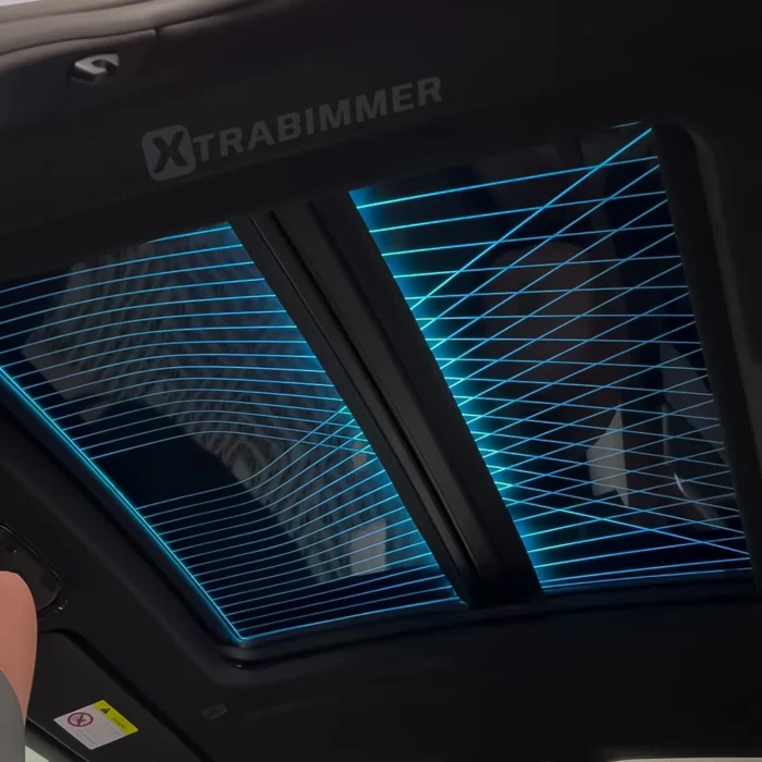 OEM design panoramic sky ambient lighting for BMW X6 G06 interior