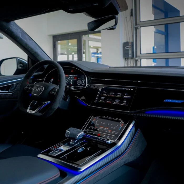 Audi Q8 (2019-2024) OEM Style Dynamic LED Ambient Light Upgrade Kit - Image 4