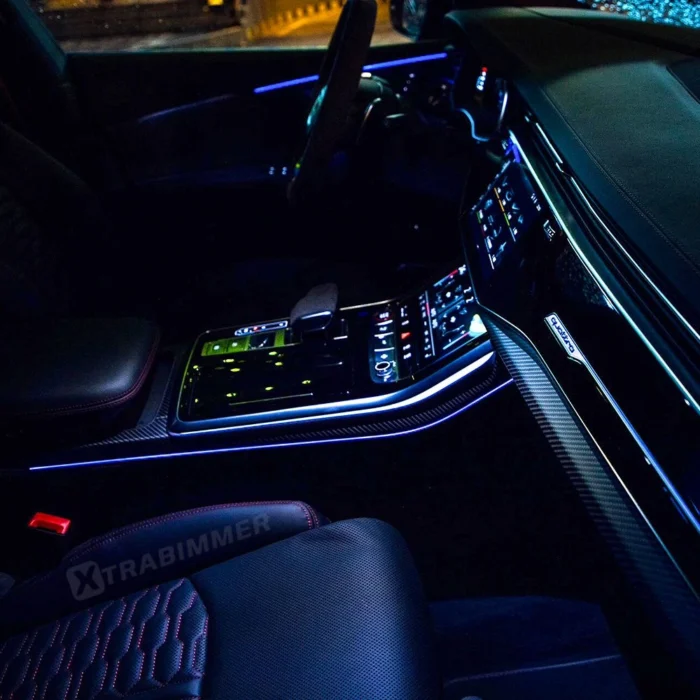 Audi Q8 (2019-2024) OEM Style Dynamic LED Ambient Light Upgrade Kit - Image 5