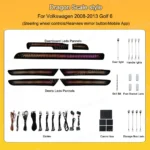 VW Golf 6 Original 1:1 OEM Design Ambient Light Mold Dashboard Door Decoration Atmosphere Lamp - Image 5