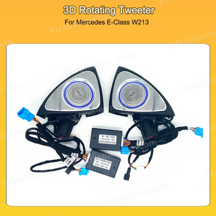 4D Rotating Tweeter Ambient Light Retrofit For Mercedes E-Class W213 - Image 6