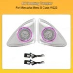 Mercedes Benz S Class W222 3D 4D LED Tweeter and Air Vent Kits, Ambient Lighting Upgrade - Image 4