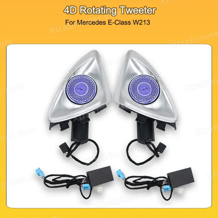 4D Rotating Tweeter Ambient Light Retrofit For Mercedes E-Class W213 - Image 7