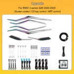 BMW 3 Series G20 2020-2022 OEM Design Dynamic Ambient Light Interior Upgrade - Image 3