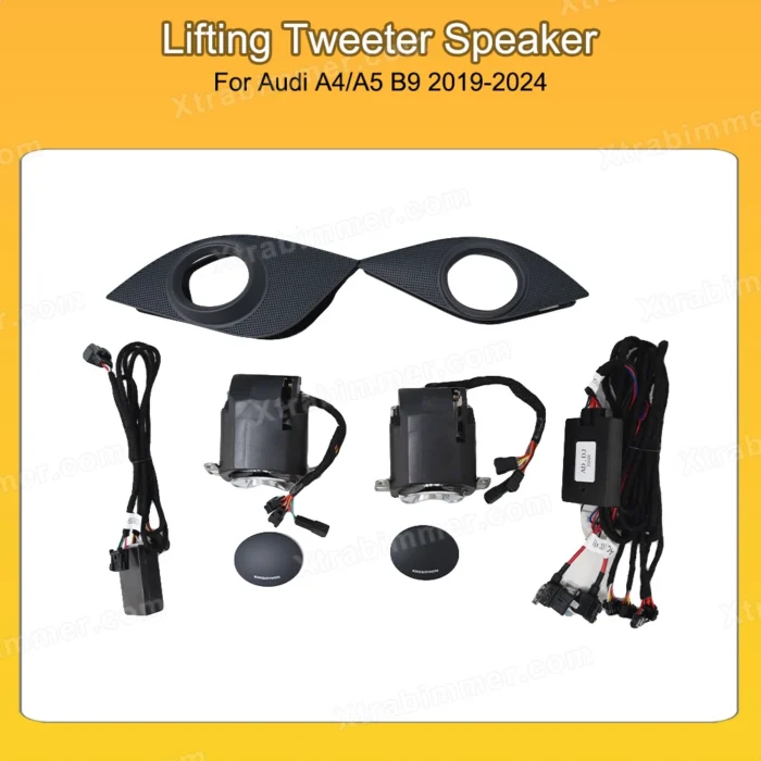 Audi A4 A5 A6 A7 Q5 Q7 Q8 C7 C8 B9 Lifting Tweeter Speaker ,Car Instrument Panel LED Electric Treble Horn Refit Par - Image 4