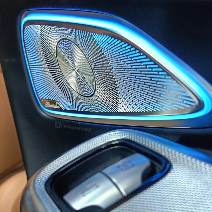 Mercedes Benz E-Class W214 4D Rotating Tweeter Speaker Retrofit Kit Ambient Light Upgrade - Image 3