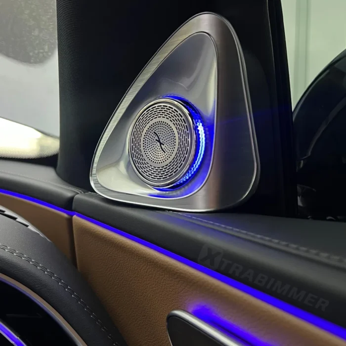 Mercedes Benz E-Class W214 4D Rotating Tweeter Speaker Retrofit Kit Ambient Light Upgrade - Image 2