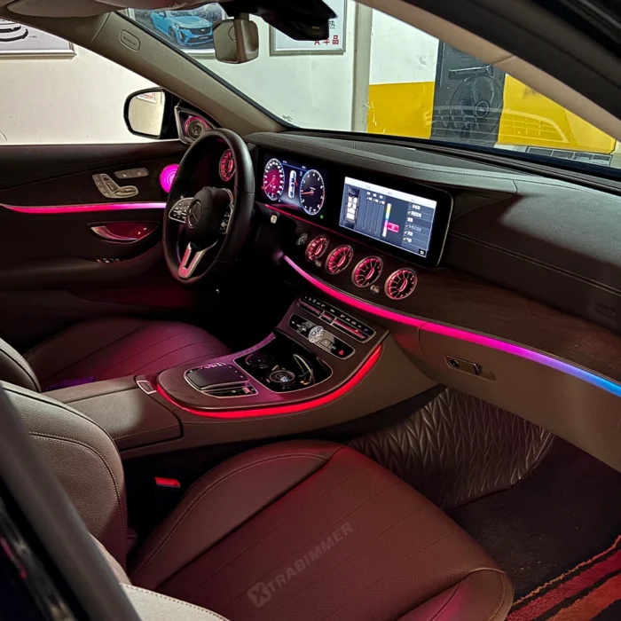 Mercedes E-Class W213 2016-2023 LED Speaker & Cover Ambient Light Retrofit Kit - Image 2