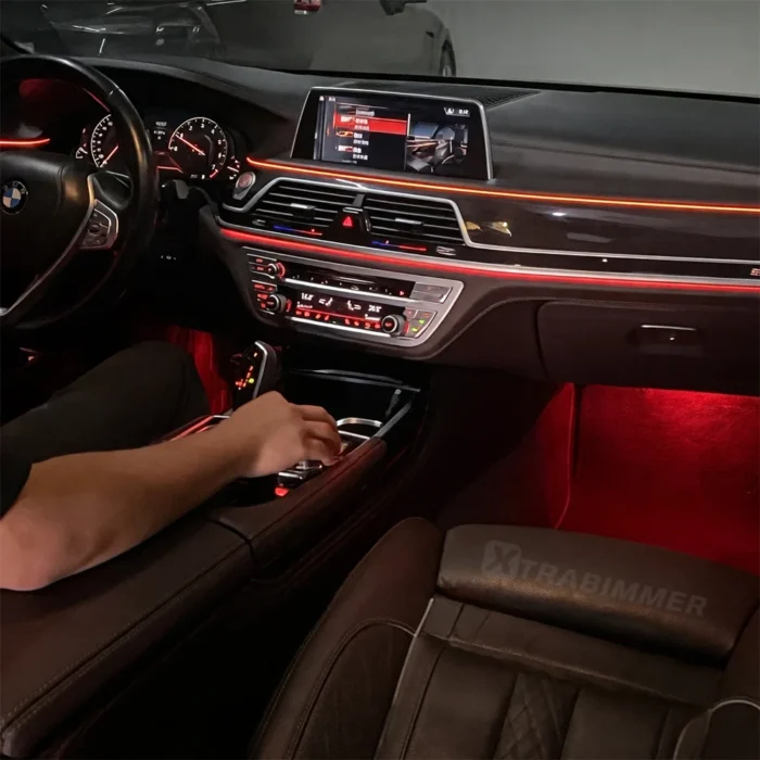 BMW Series 7 G12 2016-2022 OEM Design Ambient Light ,Interior Lighting Upgrade - Image 5