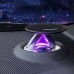 Audi A4 A5 A6 A7 Q5 Q7 Q8 C7 C8 B9 Lifting Tweeter Speaker ,Car Instrument Panel LED Electric Treble Horn Refit Par - Image 2