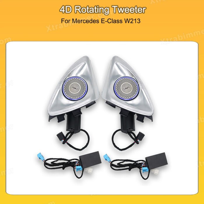 4D Rotating Tweeter Ambient Light Retrofit For Mercedes E-Class W213 64 colors - Image 5