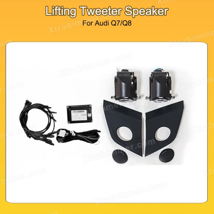 Audi A4 A5 A6 A7 Q5 Q7 Q8 C7 C8 B9 Lifting Tweeter Speaker ,Car Instrument Panel LED Electric Treble Horn Refit Par - Image 7