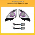 Ambient Light LED Air Vent 4D Rotating Tweeter for Mercedes Benz CLA GLA A B Class W176 W117 X156 W246 NTG4.5 5.0 - Image 7