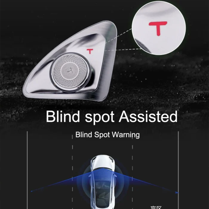 4D LED Rotation Tweeter with Ambient Light for Tesla Model Y Juniper Model 3 Highland - Image 3