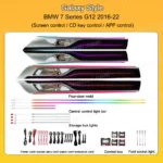 BMW 7 Series G12 2015-2022 OEM Interior LED Ambient Lighting