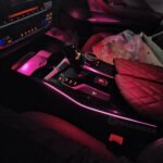 BMW 5 6 Series X3 X4 iX3 Center Console Saddle Light Car LED Ambient Light