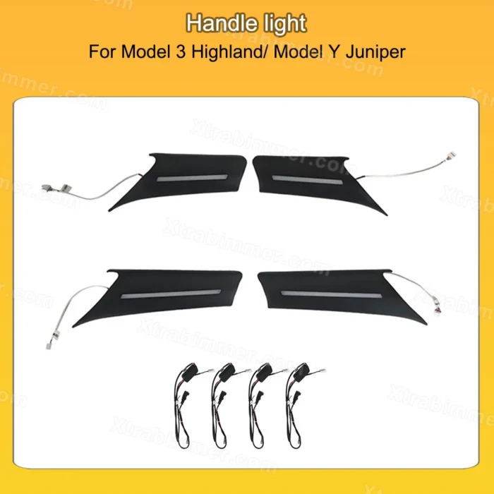 Handle light Ambient Light for Tesla Model Y Juniper Model 3 Highland