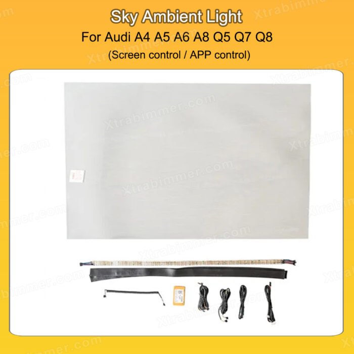 Audi A4 A5 A6 A8 Q5 Q7 Q8 Sky Lounge OEM Roof Window Ambient Lights - Image 7