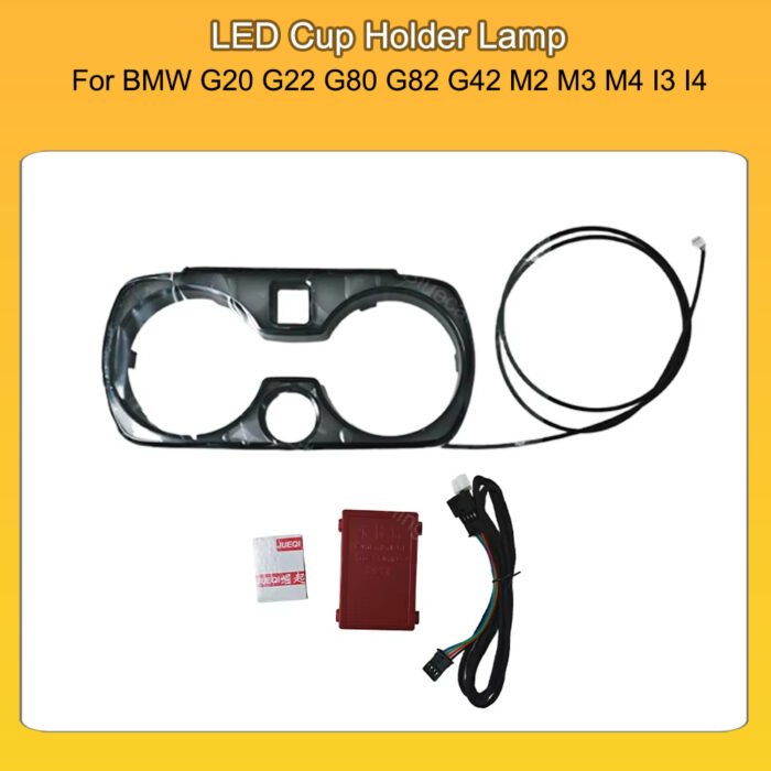 Crystal Cup Holder Light For BMW 3 4 Series G20 G21 G22 G23 G26 G80 G82 G83 Ambient Cup Lamp - Image 4