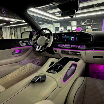 Mercedes W167 GLE X167 GLS LED Air Vent Interior Ambient Lighting Kit