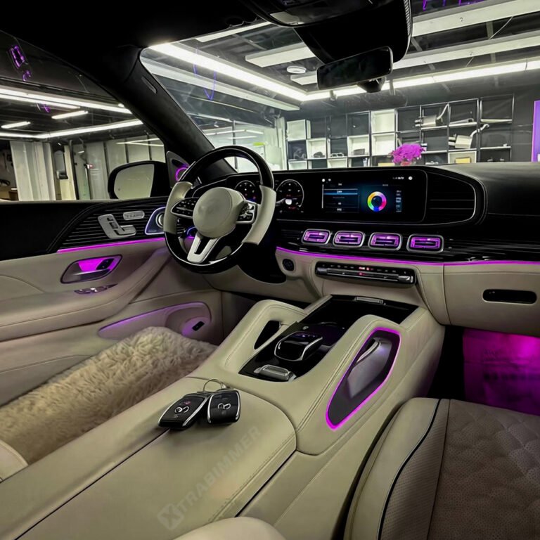 Mercedes W167 GLE X167 GLS LED Air Vent Interior Ambient Lighting Kit